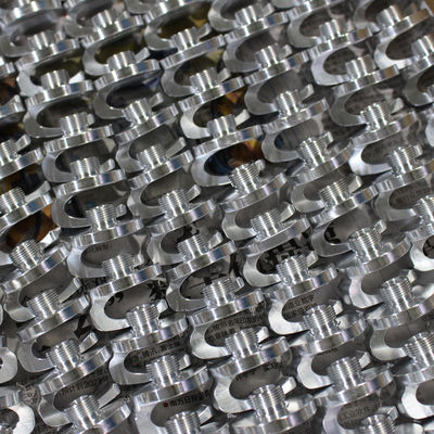 Części do obróbki CNC ze stopu aluminium z sitodrukiem Szerokie opcje materiałów